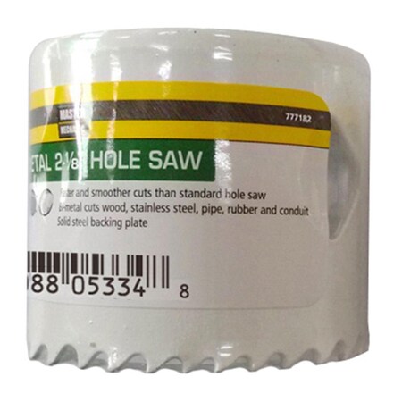 Swivel 2.125 in. Master Mechanic Bi-Metal Hole Saw SW3855526